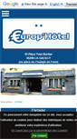 Mobile Screenshot of hotel-lagacilly.com
